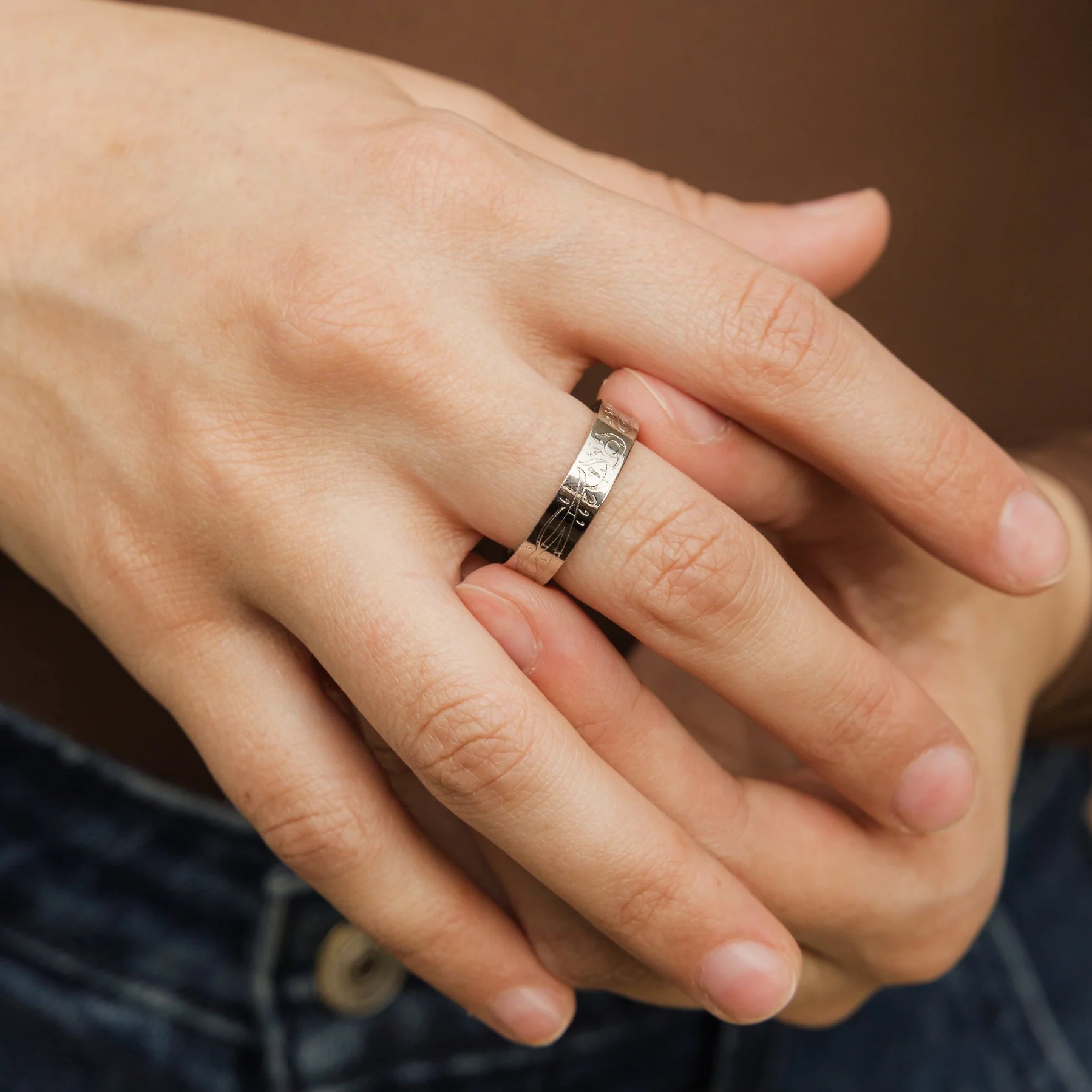 Alhamdulillah Ring: Symbol of Faith and Elegance - Women